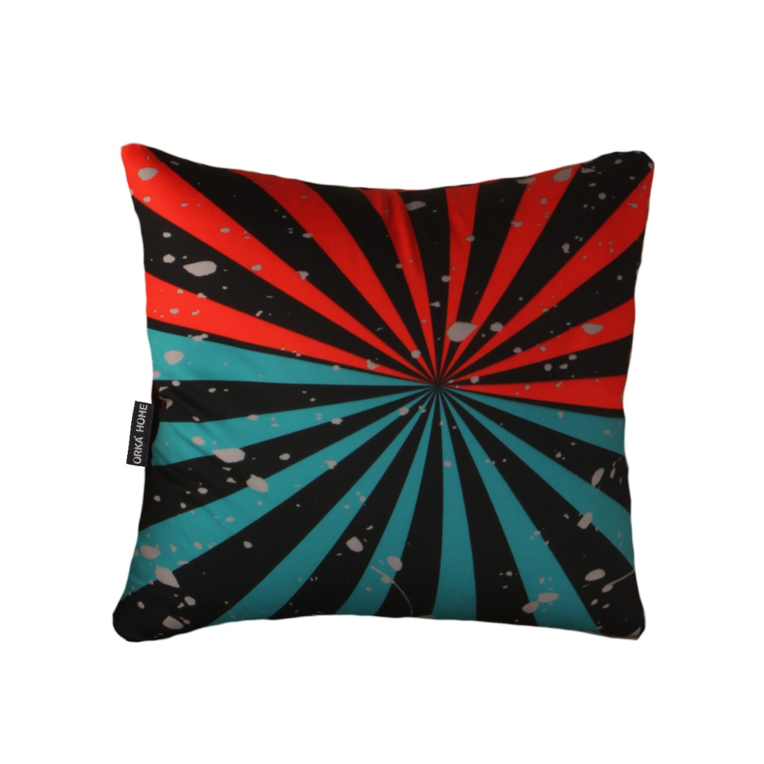 Orka Home Digital Printed Spandex Stretchable Fabric Microbeads Cushion (D28)